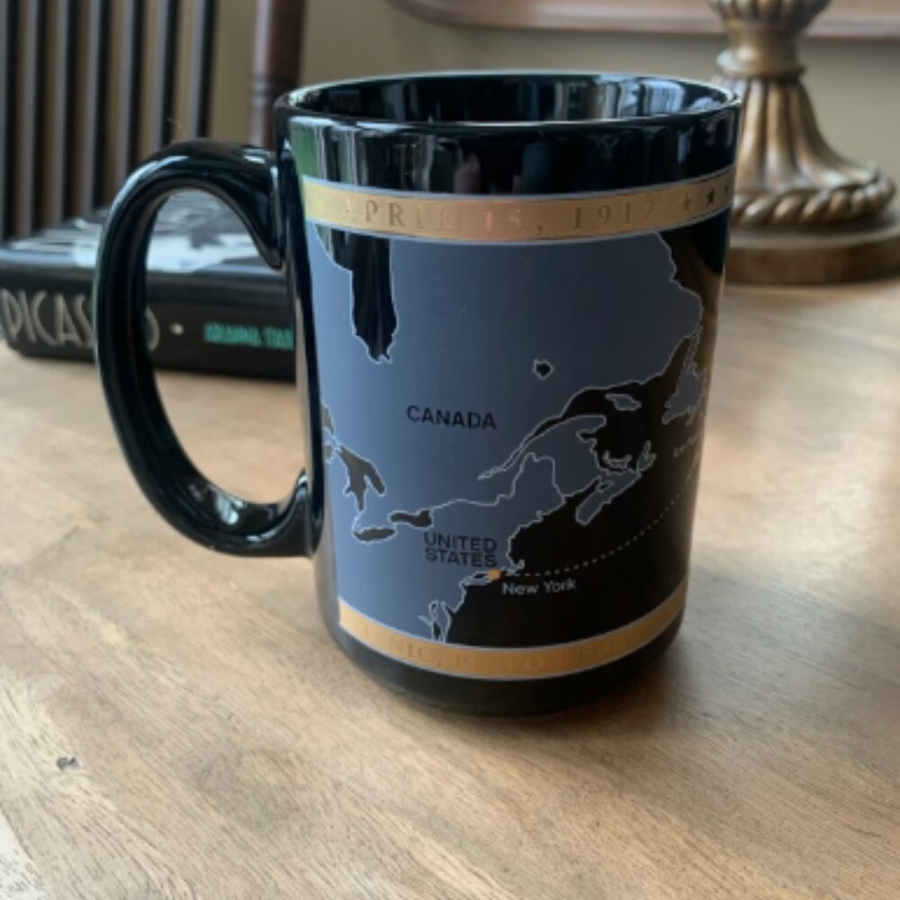 Titanic Map Mug (from Titanic Pigeon Forge)